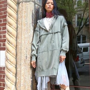 We the free free people tunic hoodie